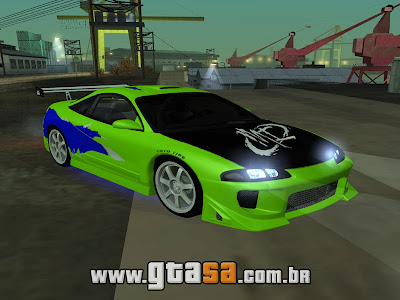 Mitsubishi Eclipse GSX 1996 - Velozes & Furiosos para GTA San Andreas